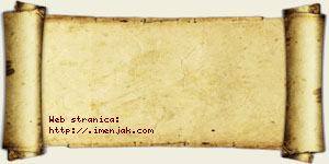 Hana Kuzmanović vizit kartica